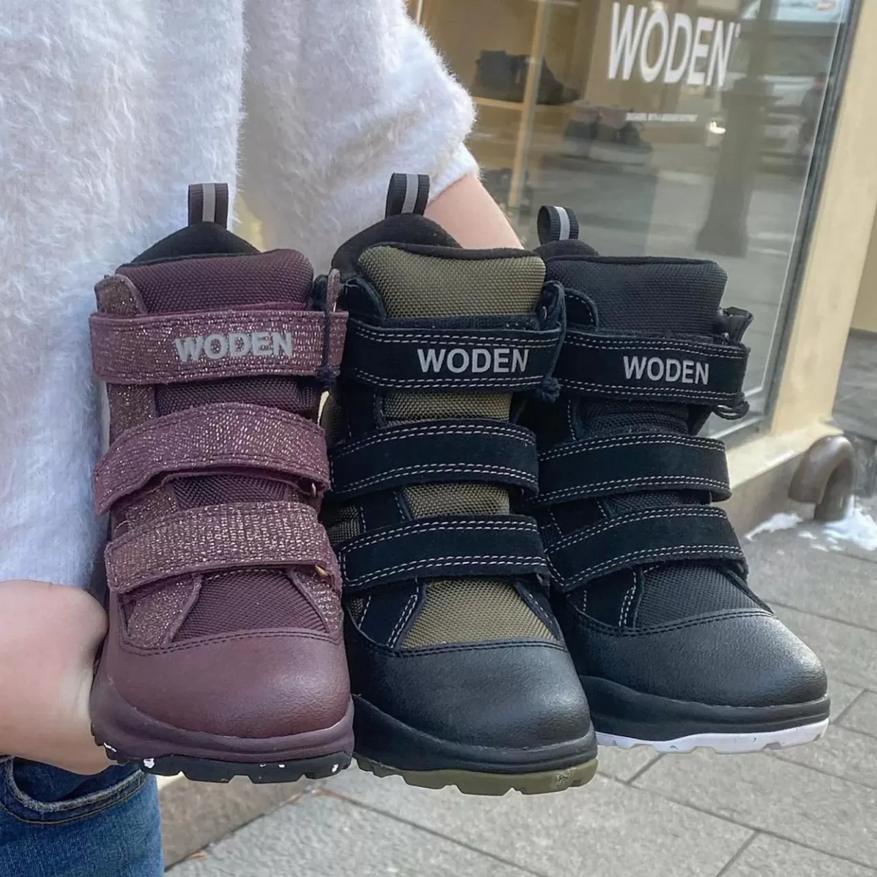 Fashion WODEN Adrian Boot Kids - Black