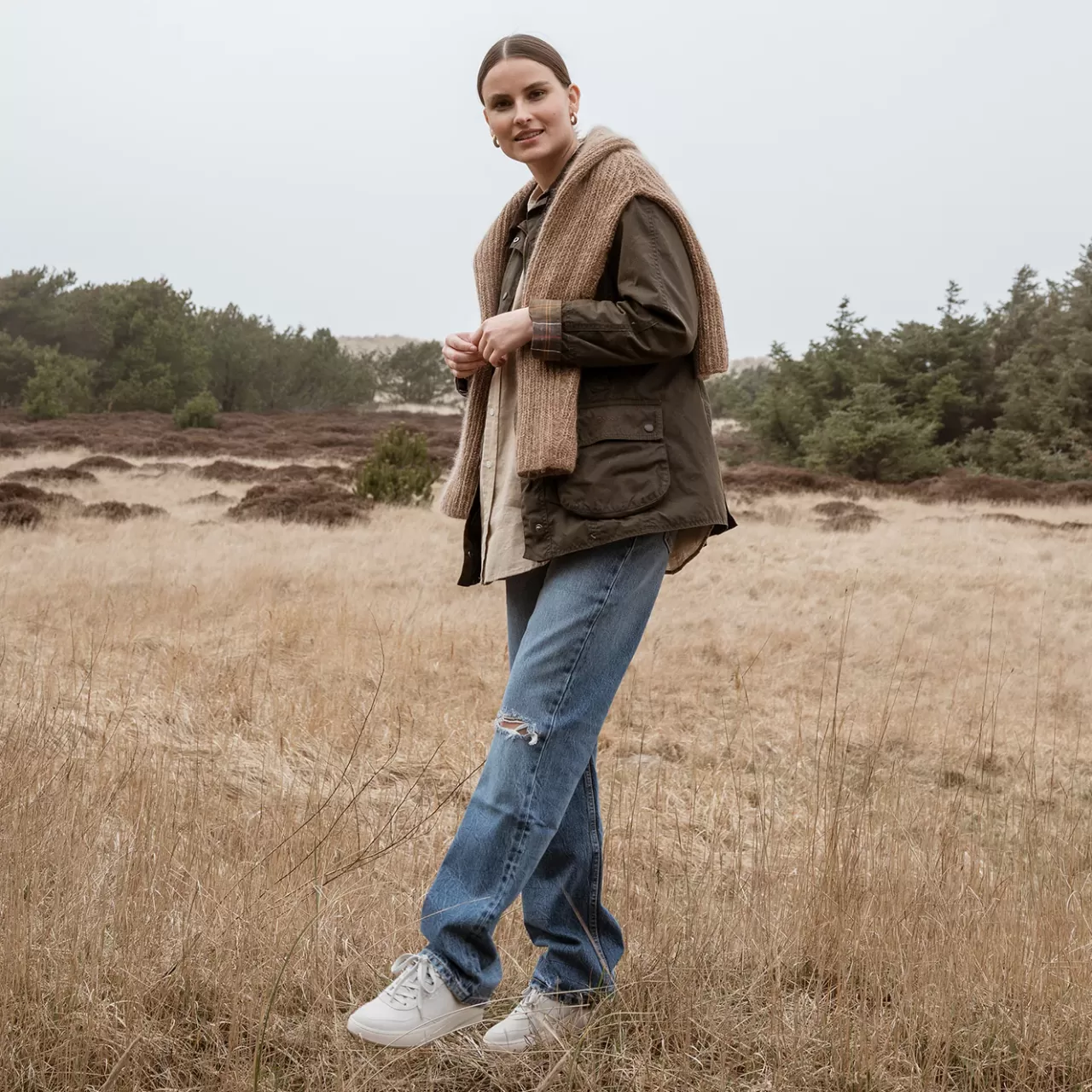 Flash Sale WODEN Evelyn Suede - Oyster