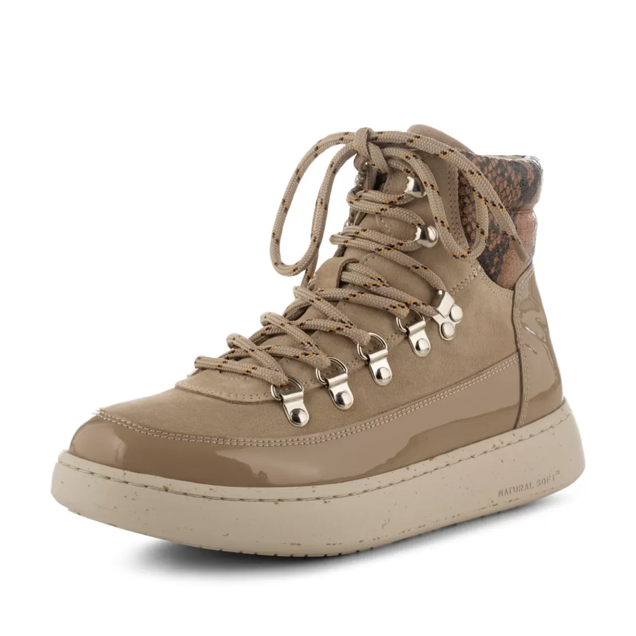 Sale WODEN Iris Snake Patent - Coffee Cream CoffeeCream