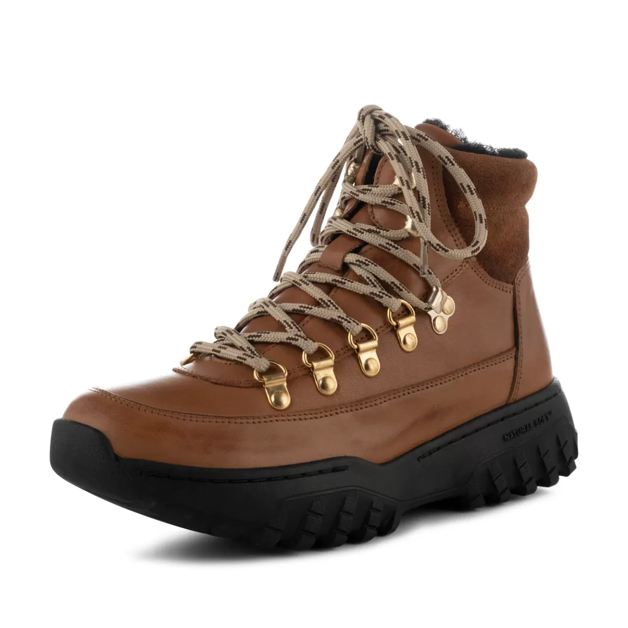 Shop WODEN Iris Track Leather - Tan