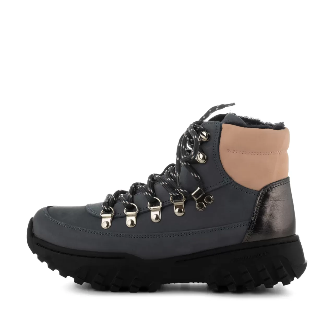 Cheap WODEN Iris Track Nubuck Mix - Storm