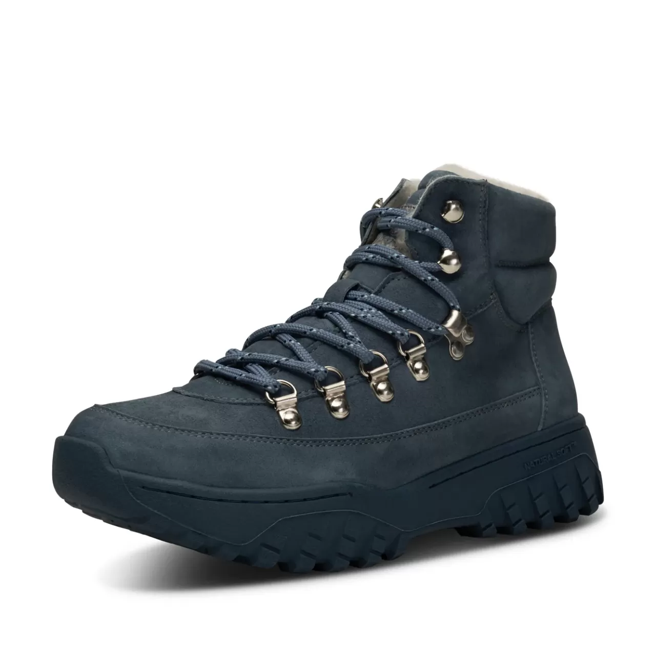 Fashion WODEN Iris Track Suede - Storm