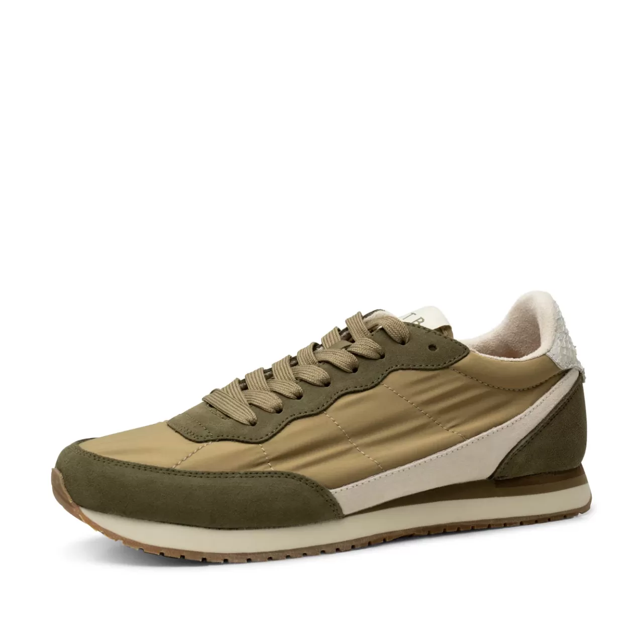 Shop WODEN Jansen retro sneaker tekstil - Khaki