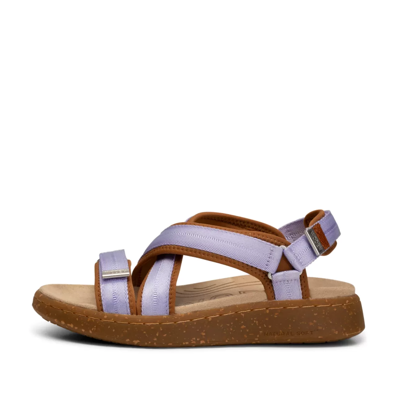 Discount WODEN Line Cross - Orchid/Brown Sugar Orchid/BrownSugar