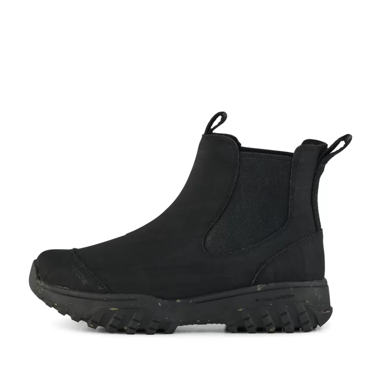 Fashion WODEN Magda Rubber Track Boot  - Black