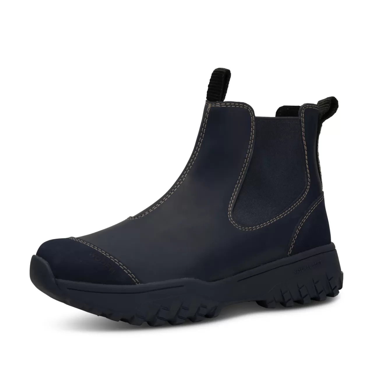 Shop WODEN Magda Track Waterproof - Dark Navy/Coffee Cream DarkNavy/CoffeeCream