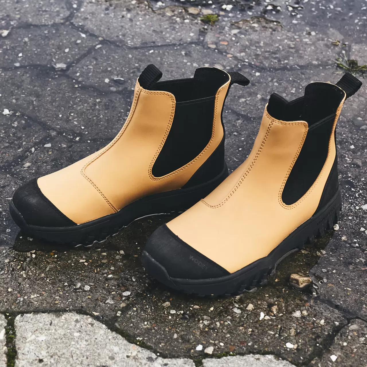 Fashion WODEN Magda Track Waterproof - Ochre