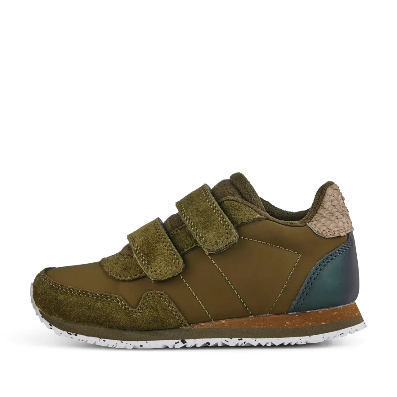 Store WODEN Nor Suede - Dark Olive DarkOlive