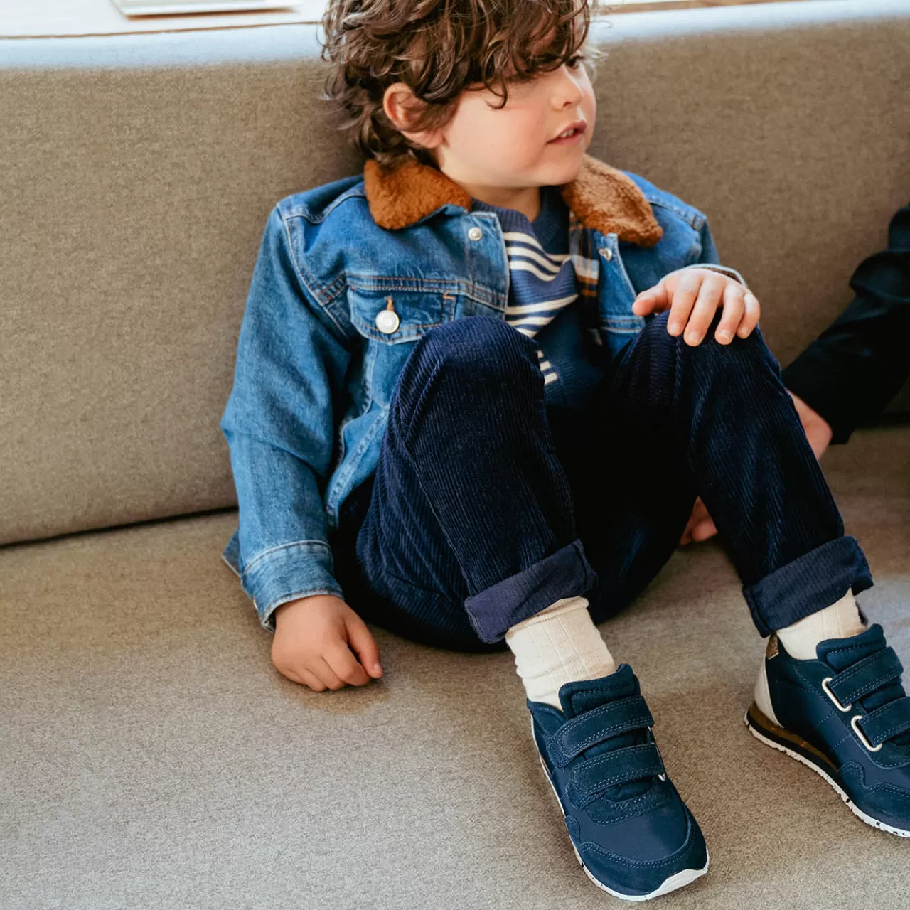 Online WODEN Nor Suede - Navy