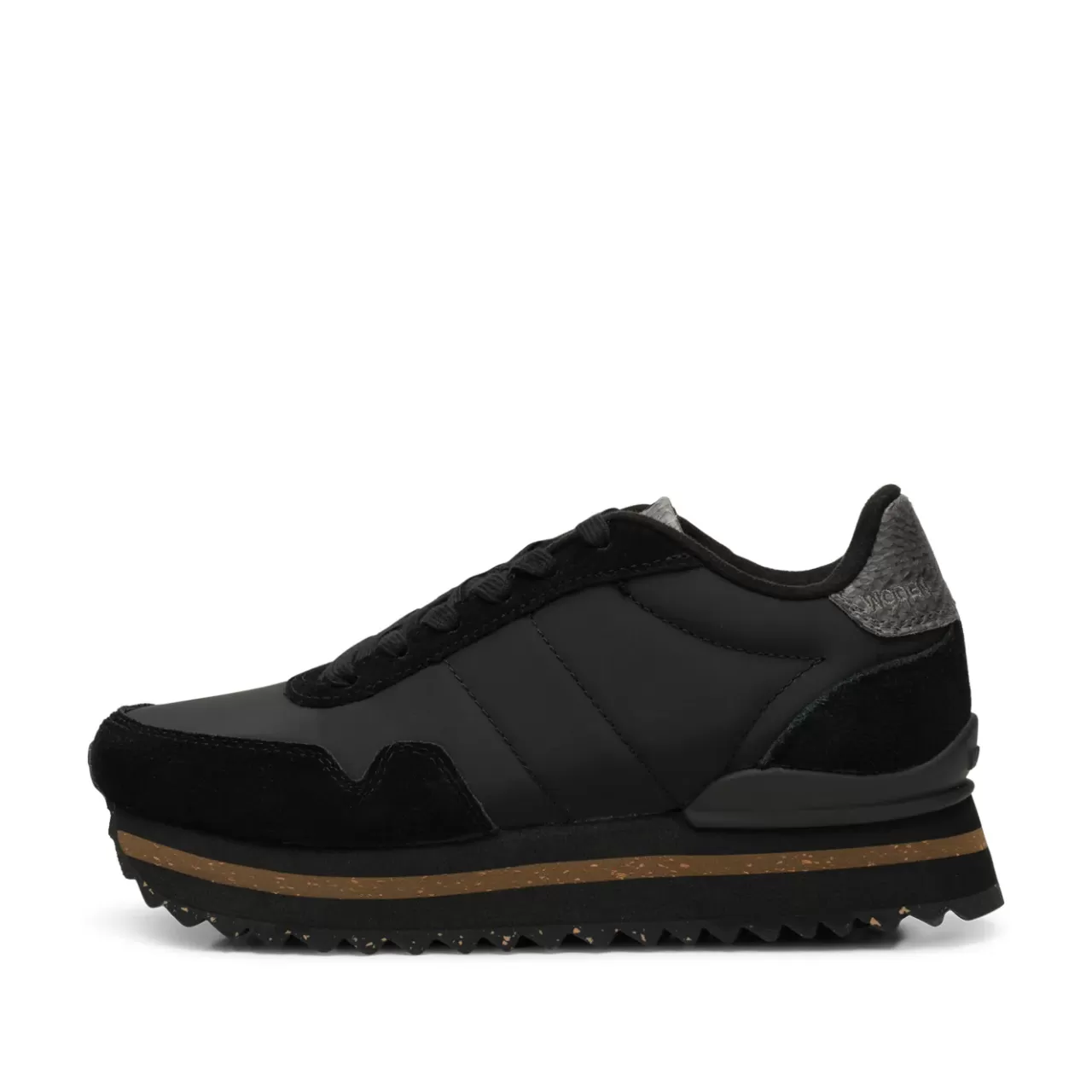 Sale WODEN Nora III Leather Plateau - Black