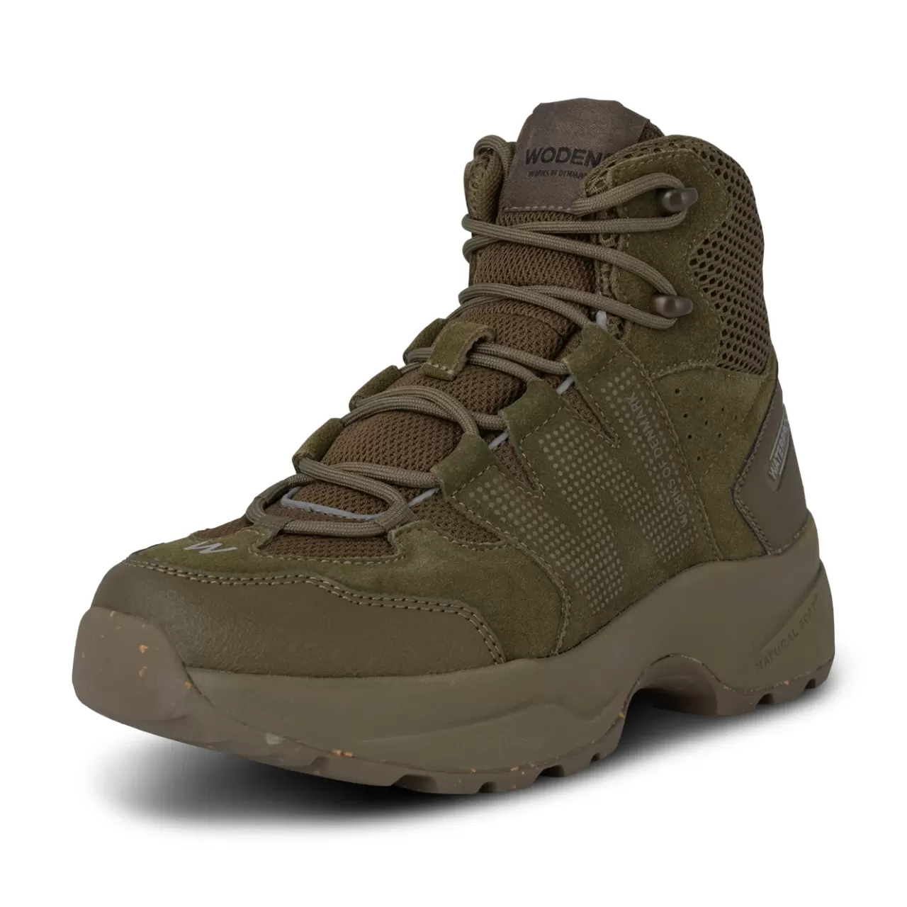 Fashion WODEN Olena Hiking Waterproof - Dark Olive DarkOlive