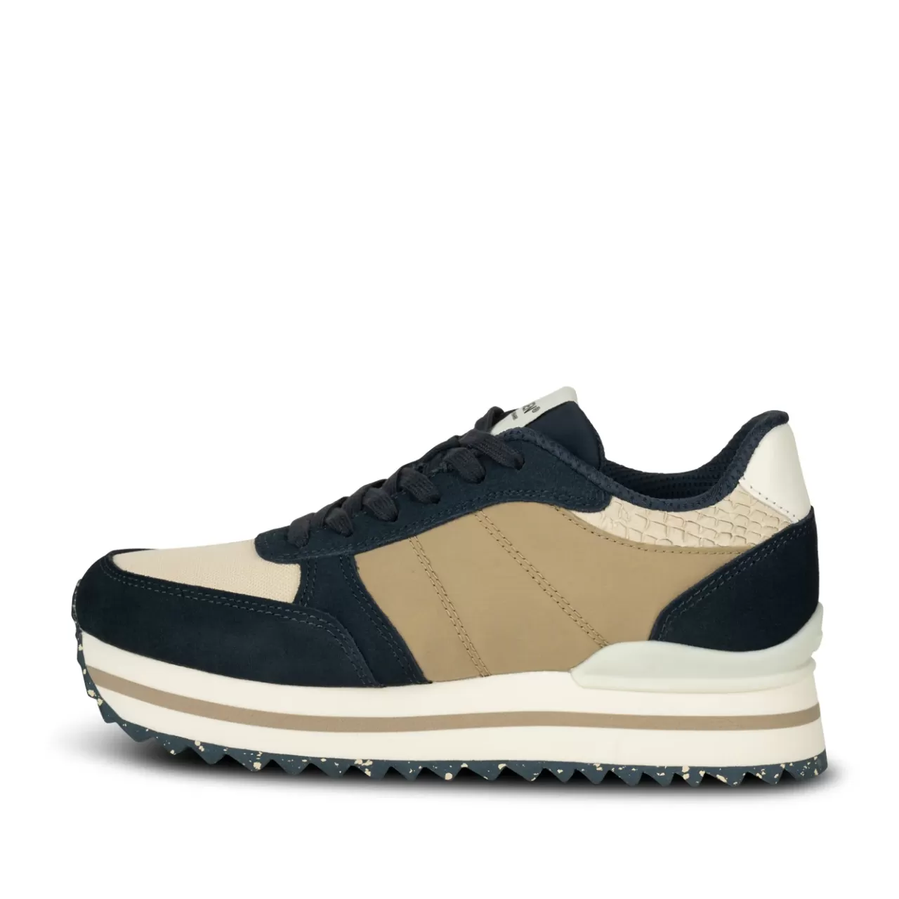 Cheap WODEN Ronja Plateau - Navy Multi NavyMulti
