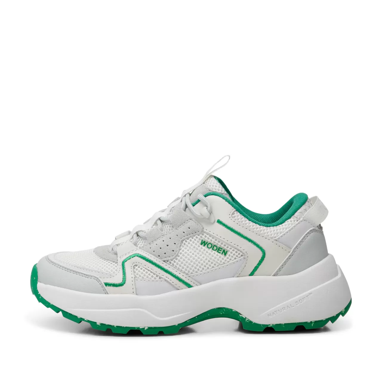 Sale WODEN Sif Reflective - White/Basil