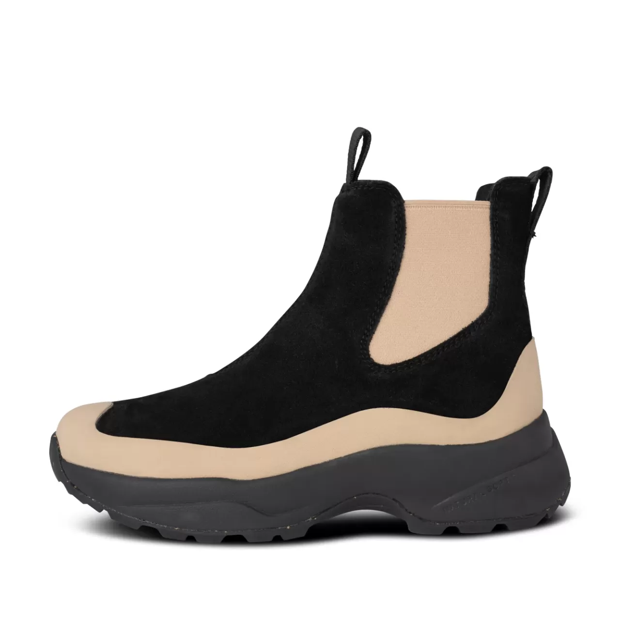 Cheap WODEN Solveig Suede Waterproof - Black/Coffee Cream Black/CoffeeCream