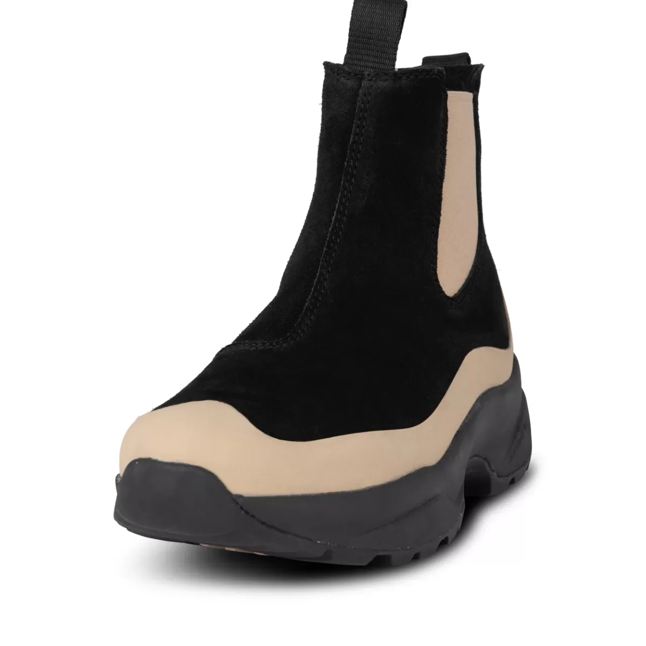 Cheap WODEN Solveig Suede Waterproof - Black/Coffee Cream Black/CoffeeCream
