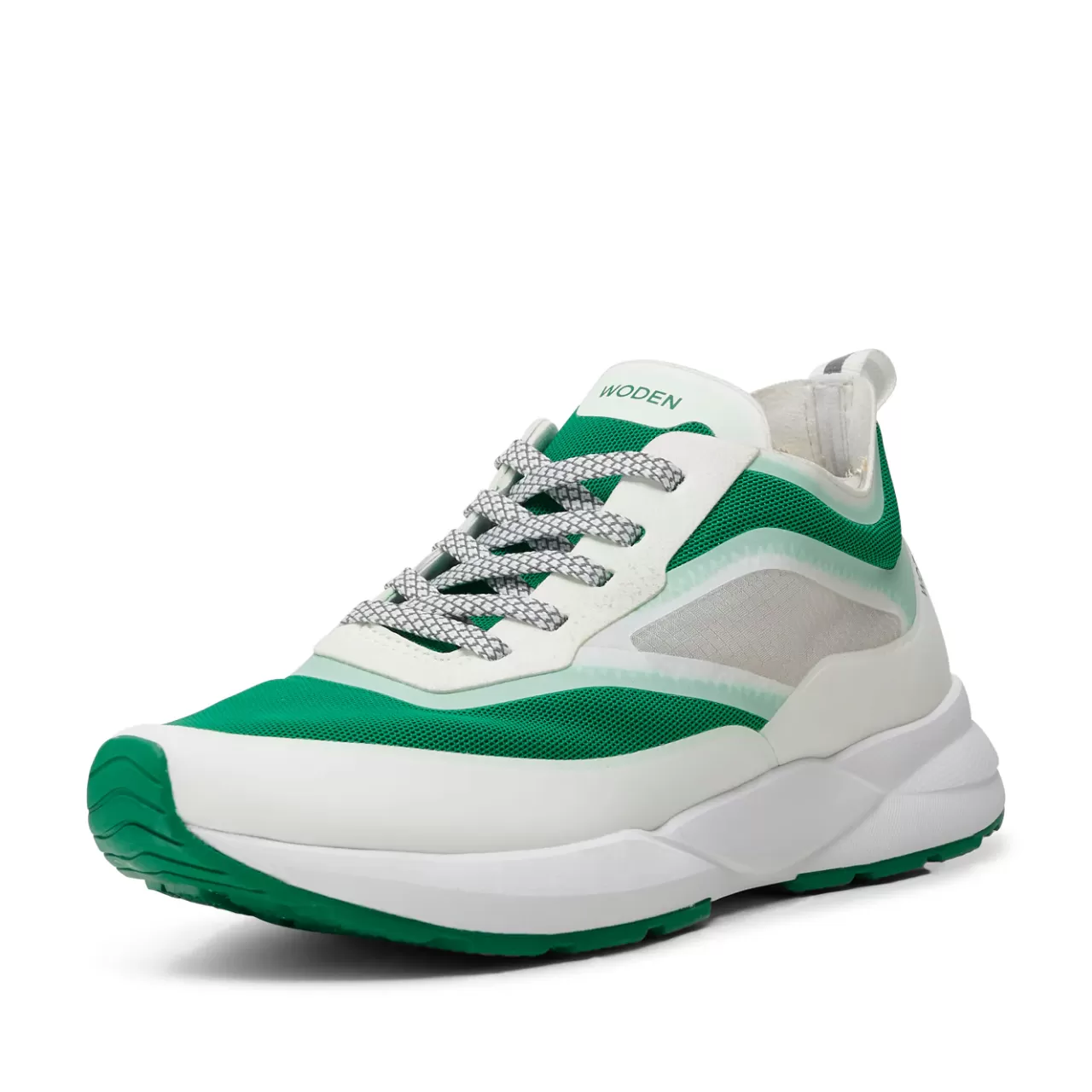 Cheap WODEN Stelle Transparent - White/Basil