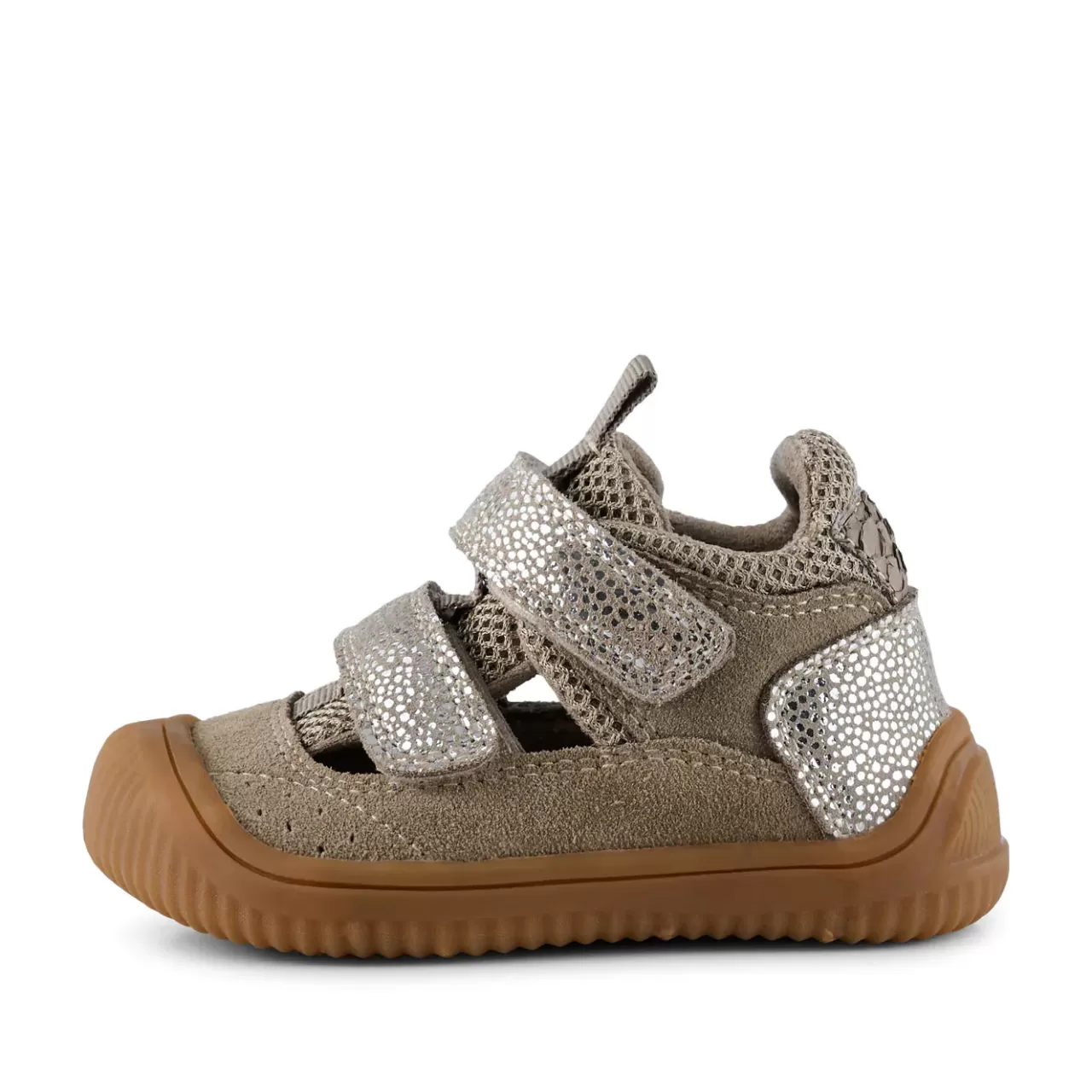 New WODEN Tristan Sandal Pearl - Silver Mink SilverMink