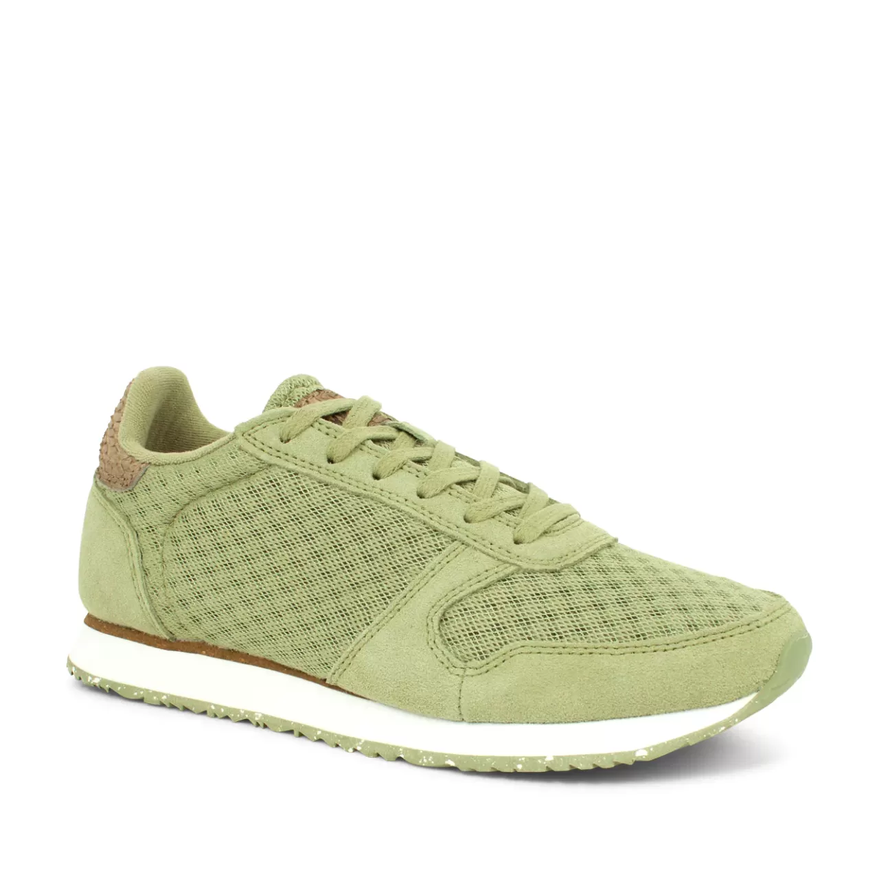 Fashion WODEN Ydun Suede Mesh II - Dusty Olive DustyOlive