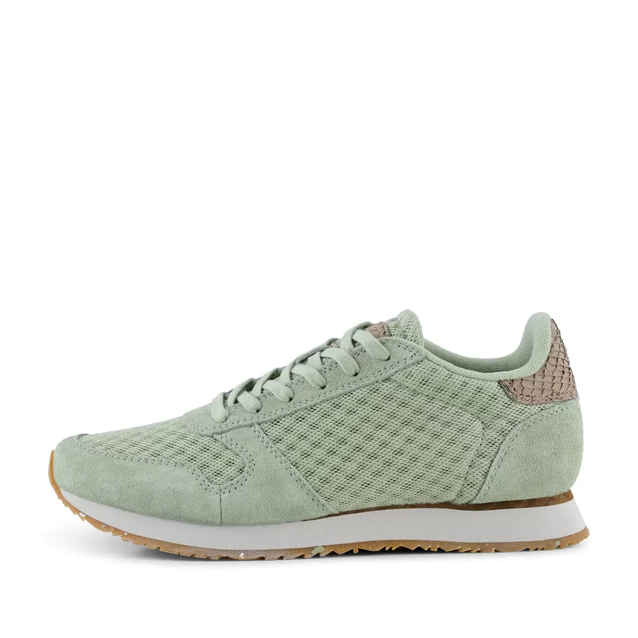 Discount WODEN Ydun Suede Mesh II - Green Lily GreenLily