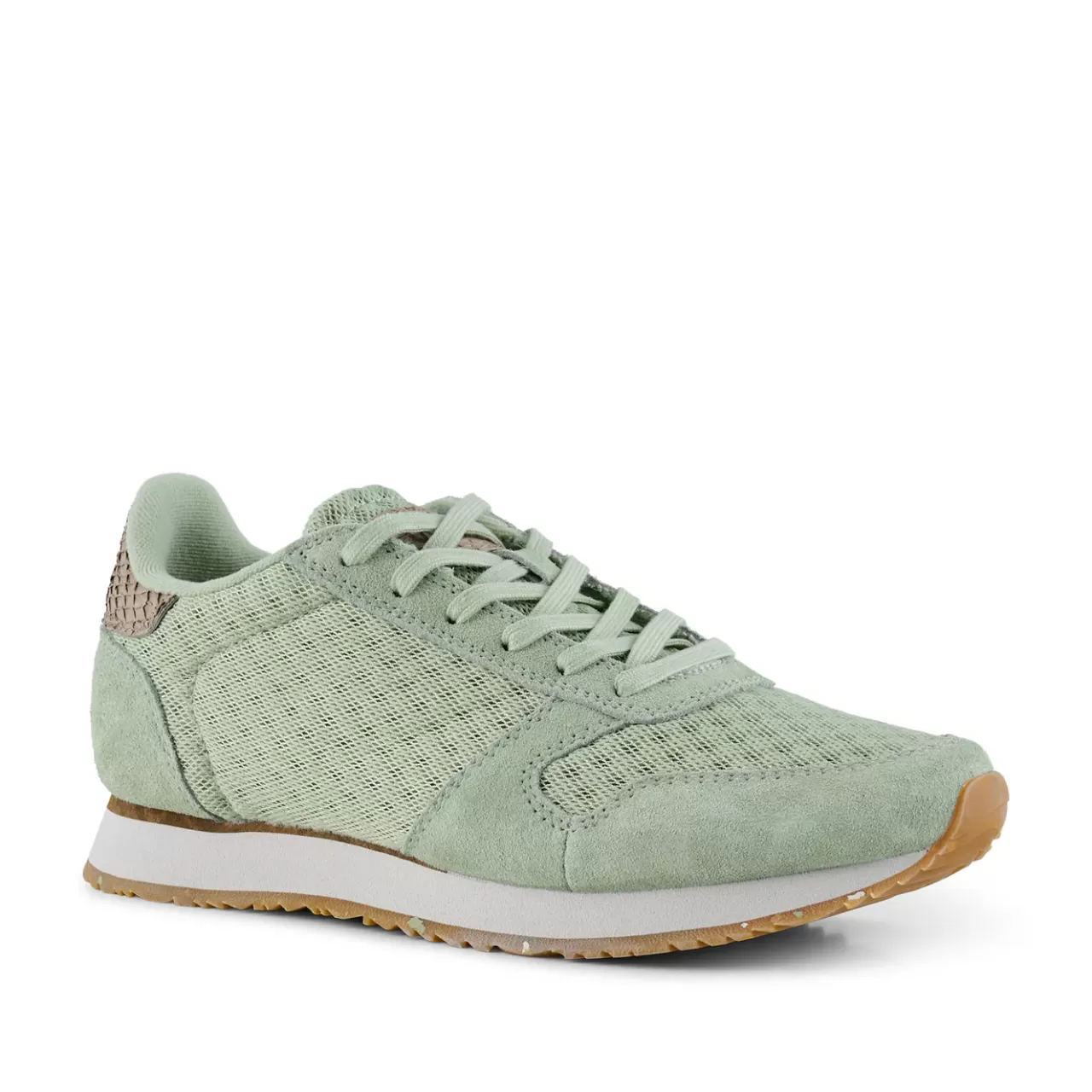 Discount WODEN Ydun Suede Mesh II - Green Lily GreenLily