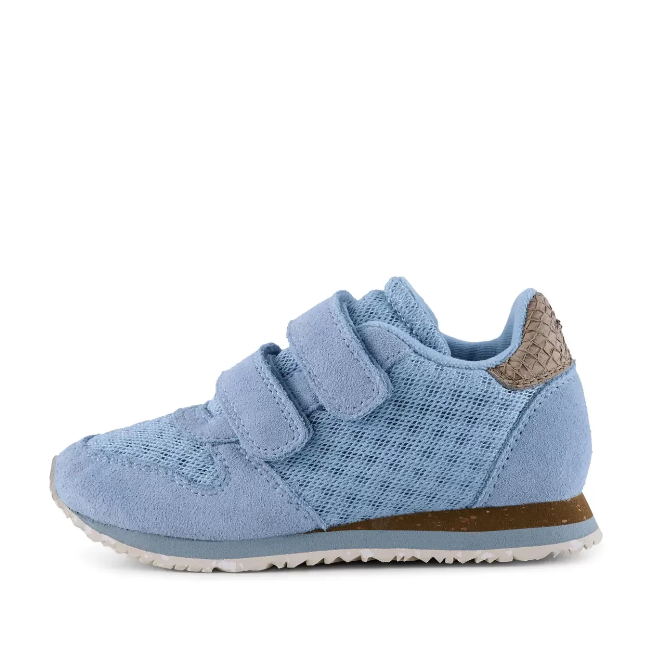Fashion WODEN Ydun Suede Mesh Kids - Blue skies Blueskies