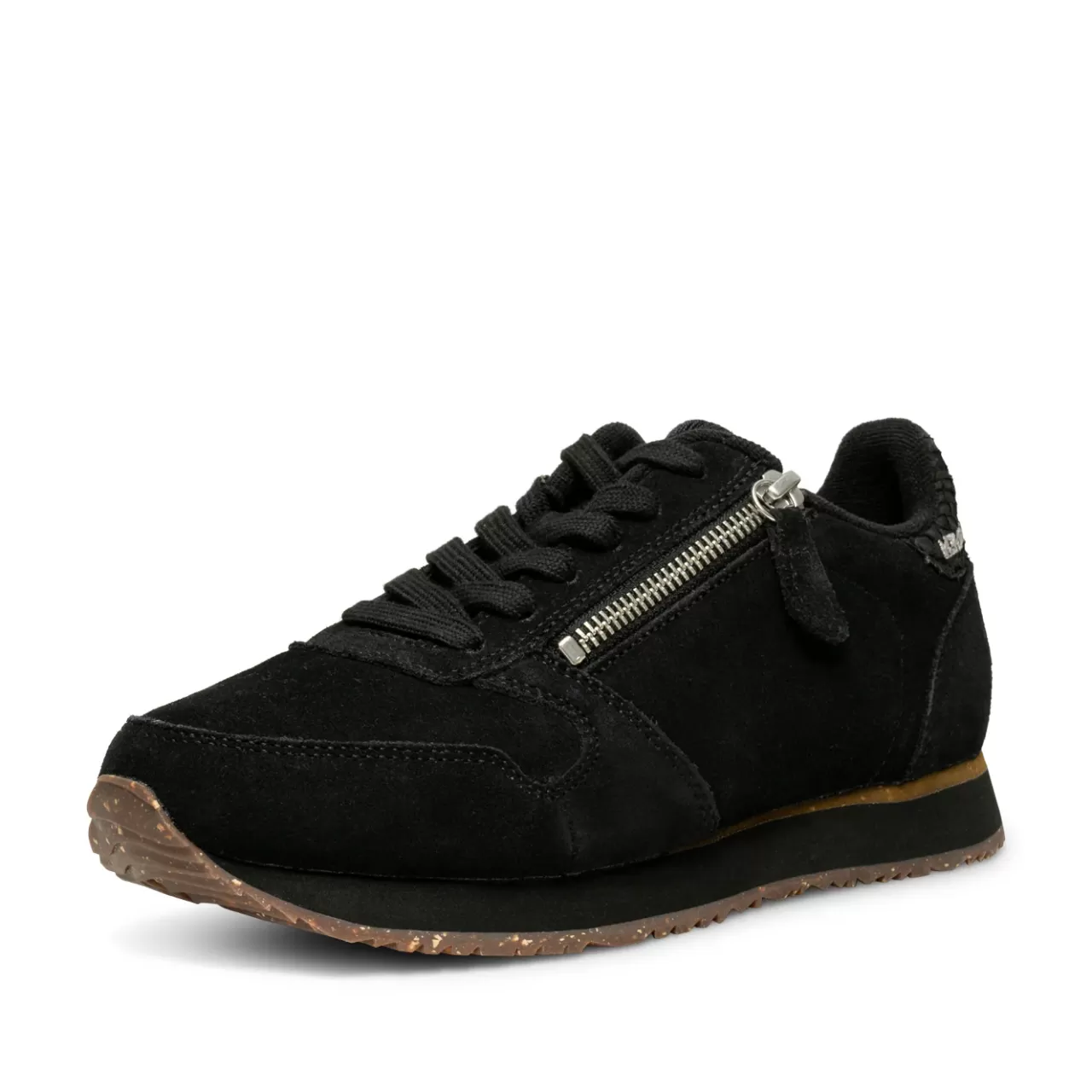 Cheap WODEN Ydun Suede Zipper - Black